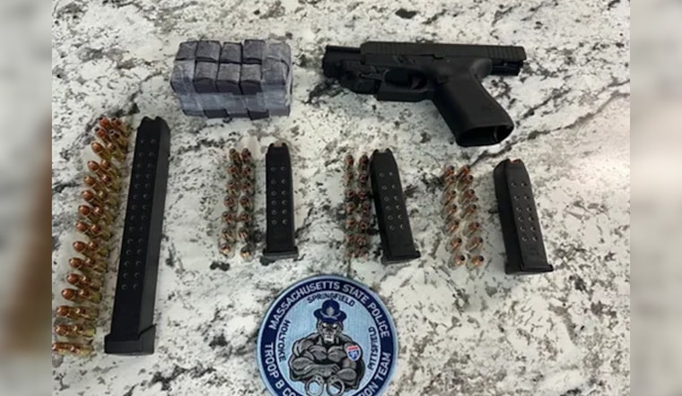 Springfield Man Charged with Fentanyl Trafficking, Illegal Firearm Possession Following Whately Traffic Stop
