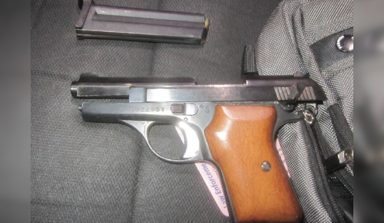 Springfield Police Arrest Man from East Hartford for Unlicensed Loaded Gun During Traffic Stop