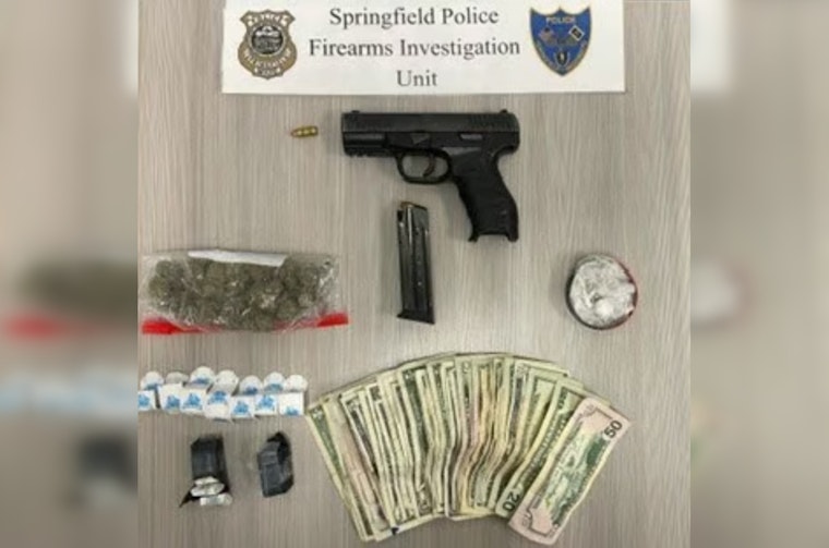 Springfield Police Seize Loaded Firearm, Drugs; Two Men Arrested on Multiple Charges