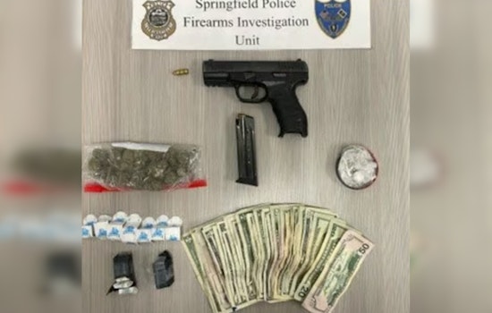 Springfield Police Seize Loaded Firearm, Drugs; Two Men Arrested on Multiple Charges