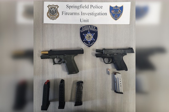 Springfield Police Seize Stolen Firearm, 'Ghost Gun' from Repeat Offender on Belmont Avenue
