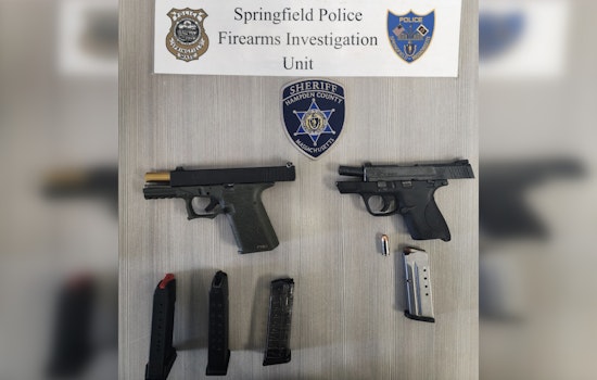 Springfield Police Seize Stolen Firearm, 'Ghost Gun' from Repeat Offender on Belmont Avenue