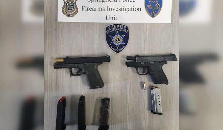 Springfield Police Seize Stolen Firearm, 'Ghost Gun' from Repeat Offender on Belmont Avenue