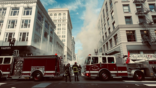 Steam Pipe Burst Disrupts Traffic, Prompts Street Closures in Downtown San Francisco