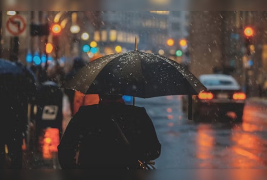 Stormy Weather Hits Houston Commuters with Rain and Thunderstorms Expected Through the Evening