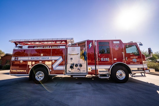 Students at Rainbow Valley Elementary in Buckeye, AZ Witness Future of Firefighting with Electric Fire Truck Showcase