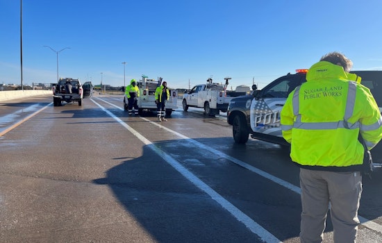 Sugar Land U.S. Highway 59 Reopens After Ice Clearance, Ensuring Safe Commute