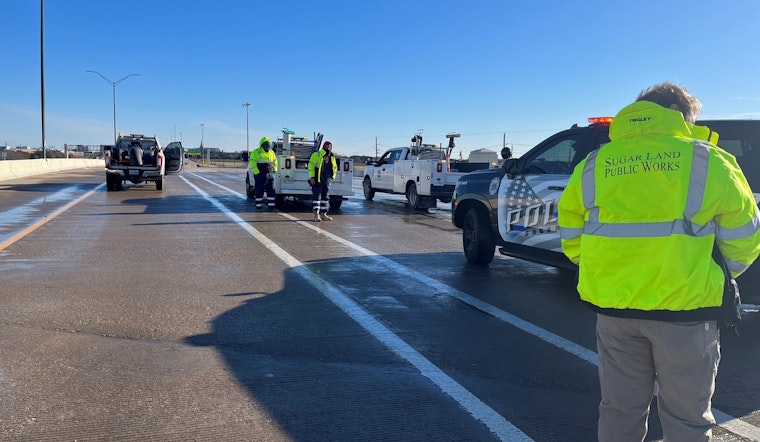 Sugar Land U.S. Highway 59 Reopens After Ice Clearance, Ensuring Safe Commute