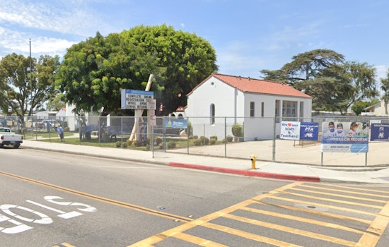 Suspected DUI Driver Arrested After Crashing SUV Into Downey Elementary School Grounds