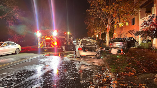 Suspected DUI Driver with Child in Car Arrested After Fiery New Year's Eve Crash in San Mateo