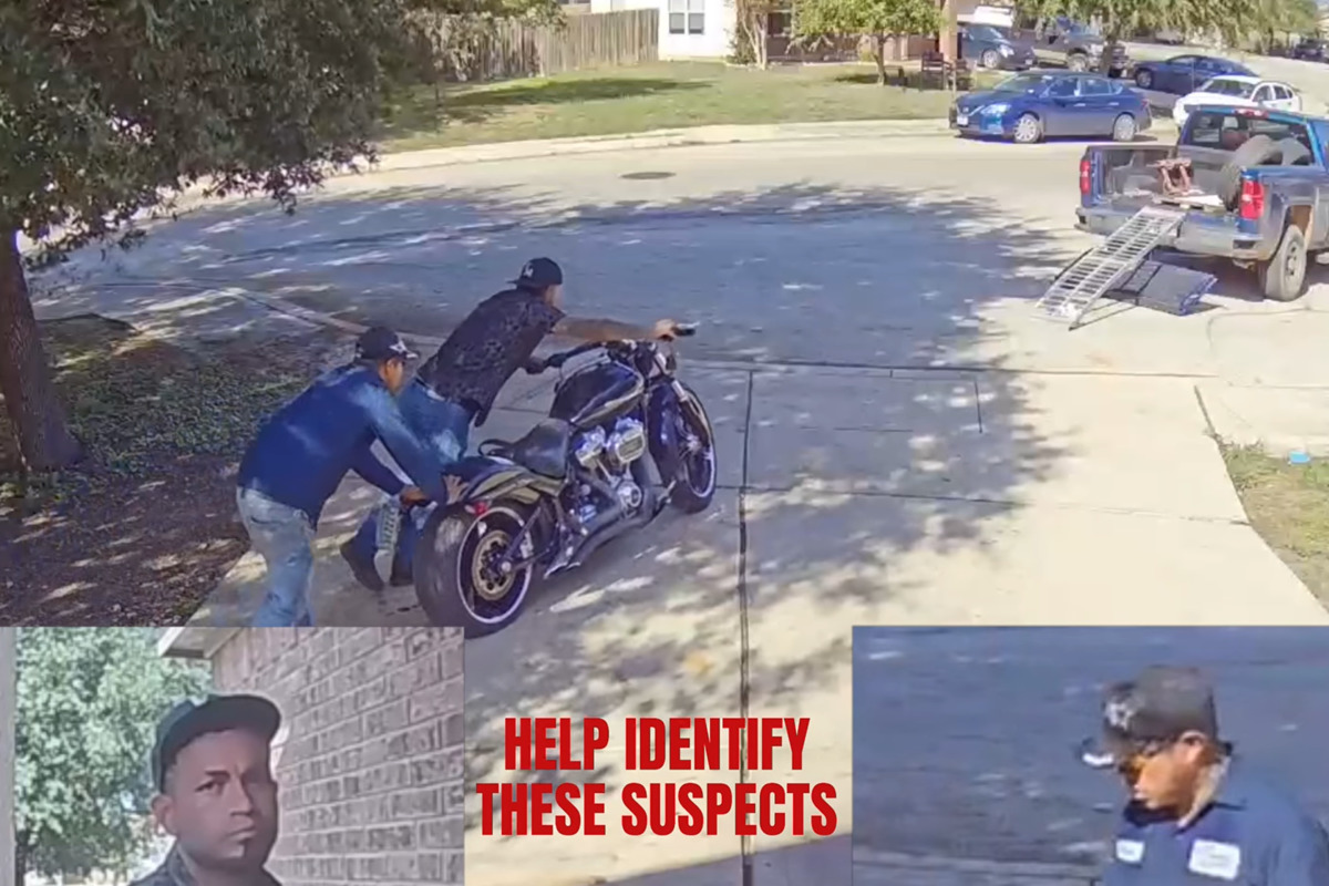 Suspects Sought in Midday Motorcycle Heist on San Antonio's West Side