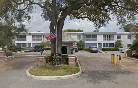 Tagged Crocodile Turns Heads Sunbathing at Fort Lauderdale Condo Complex