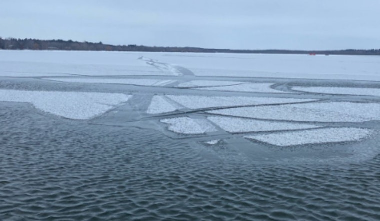 Teen Rescued After Snowmobile Plunges Through Ice on Minnesota's Little Rock Lake