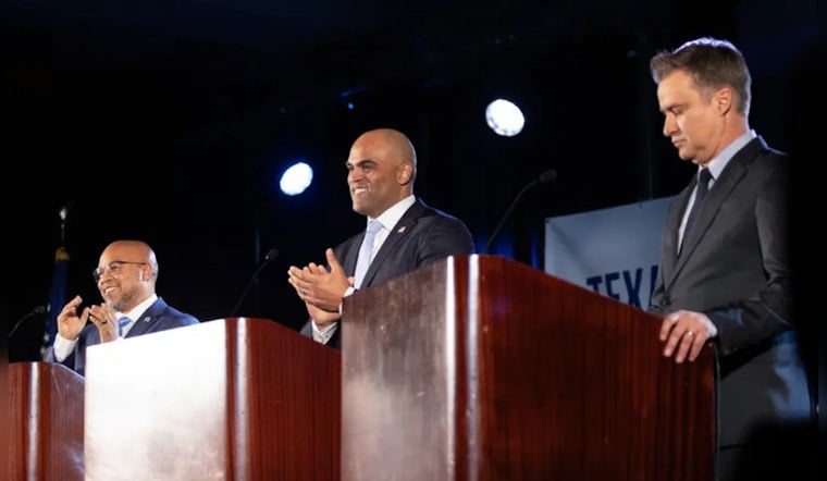 Texas Democrats Allred and Gutierrez Clash on Path to Victory in U.S. Senate Primary Debate in Austin