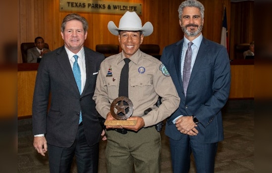 Texas Game Warden Honored as SEAFWA Officer of the Year for Conservation Efforts