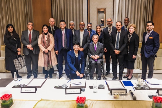 Texas Governor Greg Abbott Champions State's Energy and Tech Sectors in New Delhi Economic Mission