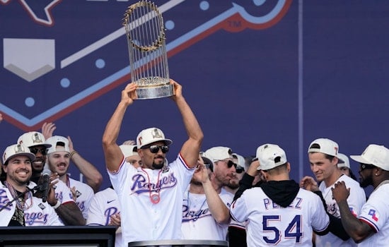 Texas Rangers Celebrated at State Capitol Following Historic World Series Triumph