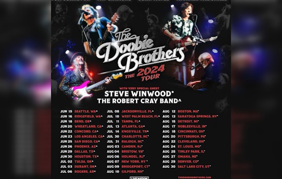 The Doobie Brothers Set to Electrify Phoenix with "The 2024 Tour" Stop, Plus a Trove of January Entertainment