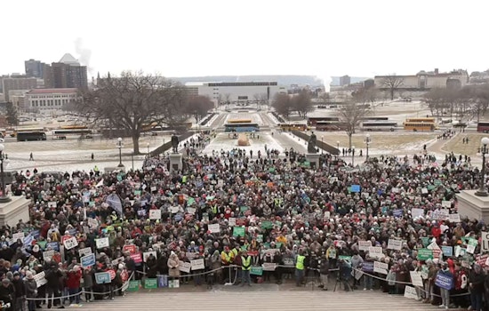 Thousands Gather in St. Paul for Anti-Abortion 'March for Life’ Rally on Roe v. Wade Anniversary Amid Minnesota's Abortion Influx