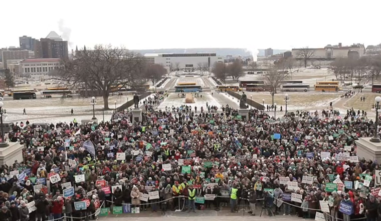 Thousands Gather in St. Paul for Anti-Abortion 'March for Life’ Rally on Roe v. Wade Anniversary Amid Minnesota's Abortion Influx