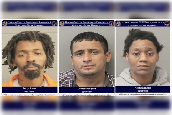 Three Arrested in Stolen Vehicle Case on North Freeway, Driver Held on $15,000 Bond