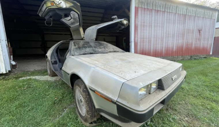 Time Capsule DeLorean with Just 977 Miles Unearthed in Wisconsin Barn, Headed for Restoration in Illinois