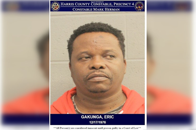 Tomball Parkway Traffic Stop Leads to Third DWI Charge for Eric Gakunga