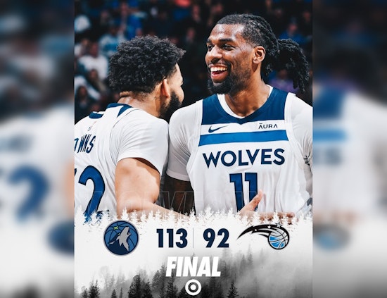 Towns Shines as Timberwolves Topple Magic 113-92, Cement Western Conference Lead