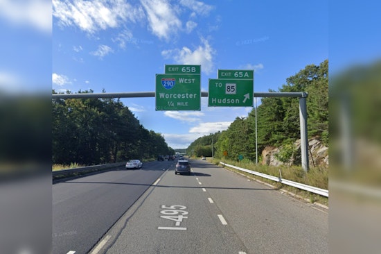 Tractor-Trailer Rollover on I-495 in Marlborough Disrupts Traffic, Cleanup Underway