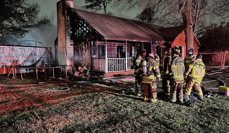 Tragic North Harris County House Fire Claims Man's Life, Woman and Children Hospitalized as Investigation into Cause Begins