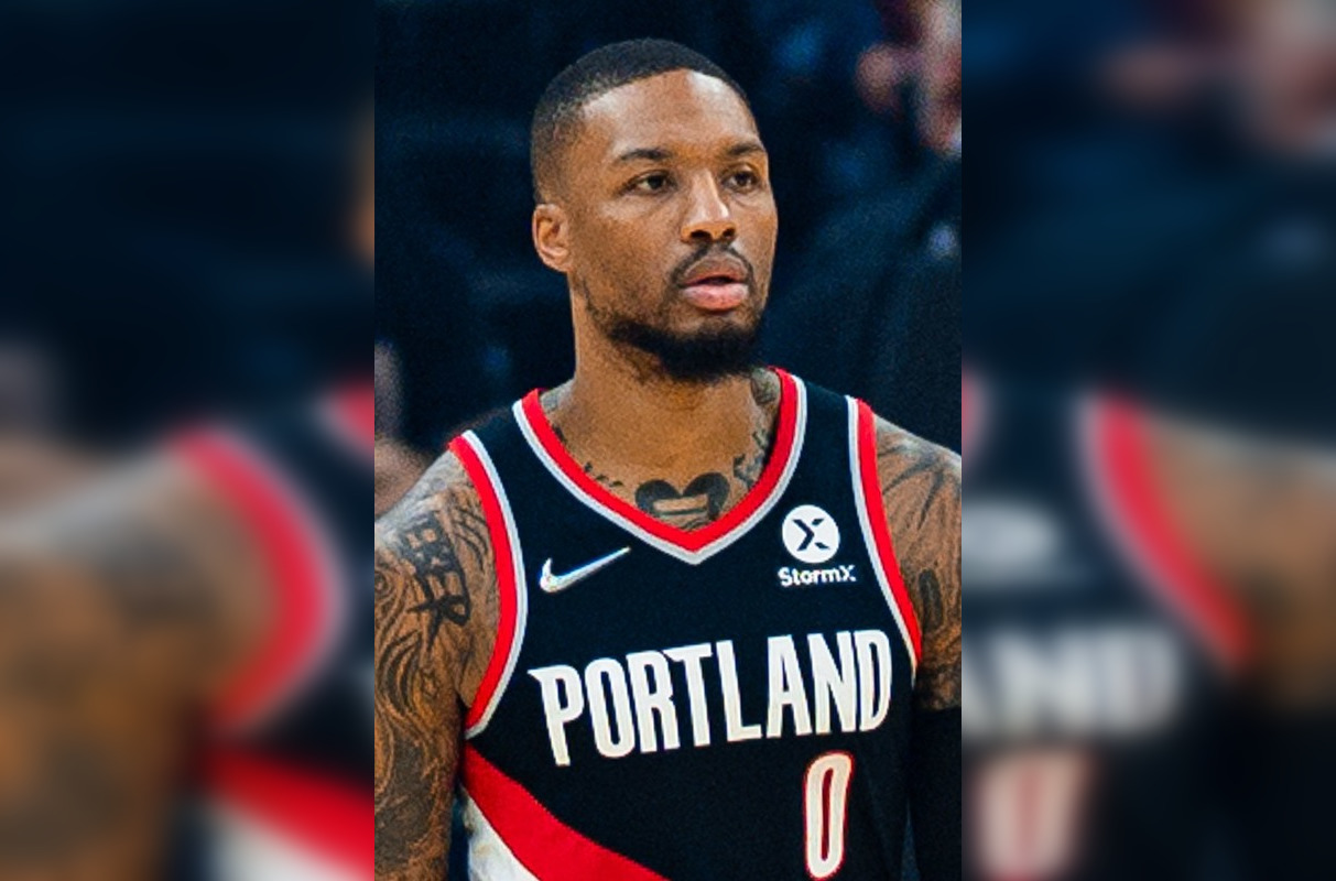 Damian lillard trail store blazers