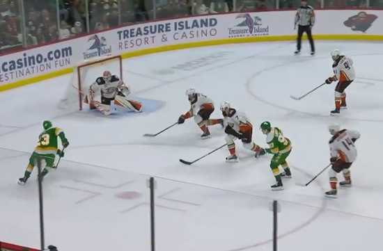 Troy Terry's Clutch Performance Powers Anaheim Ducks to Rally Past Minnesota Wild at Xcel Energy Center