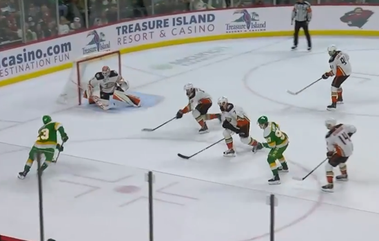 Troy Terry's Clutch Performance Powers Anaheim Ducks to Rally Past Minnesota Wild at Xcel Energy Center