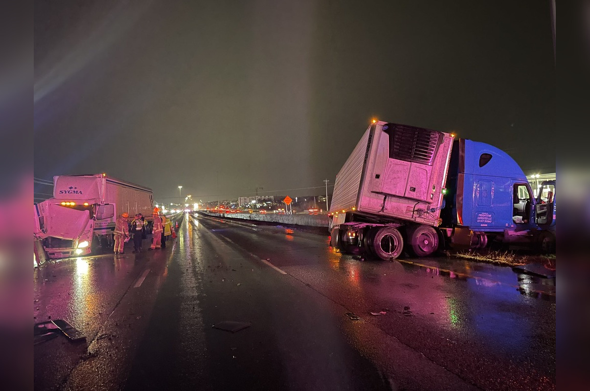 Truck Crash on I-35 in South Austin Triggers Clean-Up, Traffic Delays