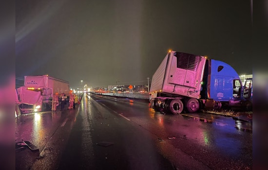 Truck Crash on I-35 in South Austin Triggers Clean-Up, Traffic Delays