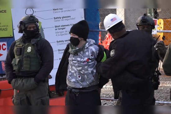 Two Arrested for Chaining Themselves to Equipment at 'Cop City' Site in Atlanta Protests