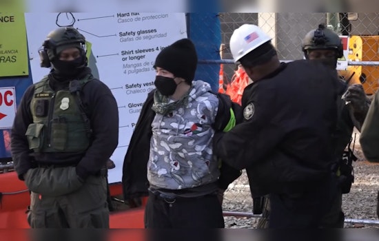 Two Arrested for Chaining Themselves to Equipment at 'Cop City' Site in Atlanta Protests