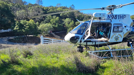 Two Juveniles Injured in Dirt Bike Accident in St. Helena, One Airlifted to Oakland Children's Hospital
