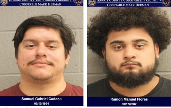 Two Men Arrested and Charged for Discharging Firearms at Houston Detention Pond