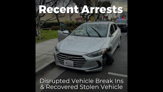 Two Minors Arrested in String of Vehicle Burglaries in Campbell, Face Multiple Charges