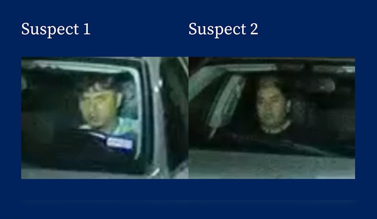 Two Suspects Sought in Aggravated Assault on Officer