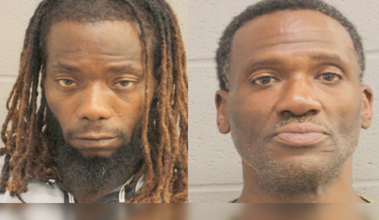 Two Wanted Men, Daniel Chillis and Eugene Johnson, Arrested in Harris County on Theft and Felony Charges