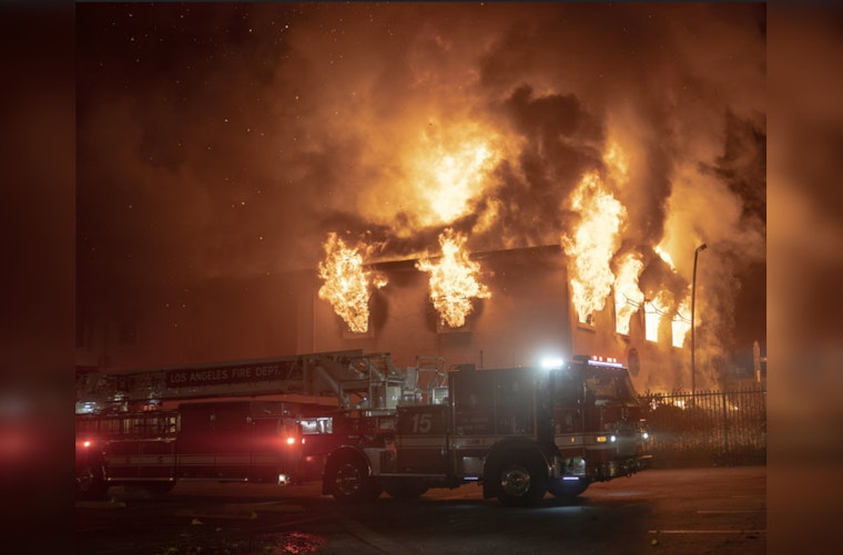 UPDATE: LAFD Quells University Park Blaze, Discovers Victim in Aftermath of Vacant Building Fire