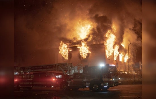 UPDATE: LAFD Quells University Park Blaze, Discovers Victim in Aftermath of Vacant Building Fire