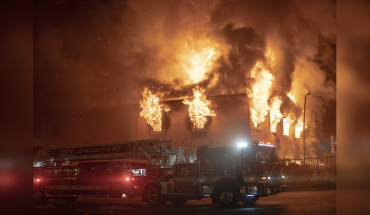 UPDATE: LAFD Quells University Park Blaze, Discovers Victim in Aftermath of Vacant Building Fire