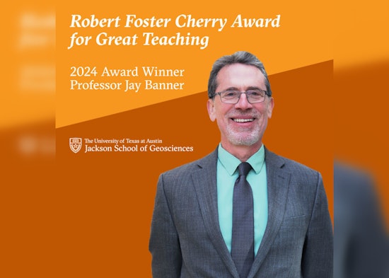 UT Austin's Jay Banner Wins Prestigious Cherry Award for Teaching Excellence from Baylor University