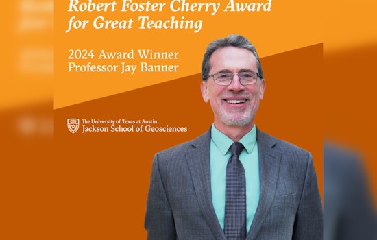 UT Austin's Jay Banner Wins Prestigious Cherry Award for Teaching Excellence from Baylor University