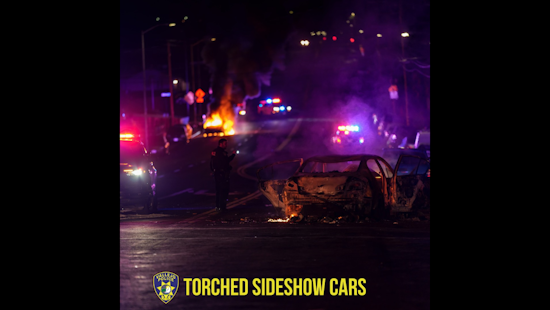 Vallejo Police Crack Down on New Year's Eve Sideshow Spectacle with Arrests and Hefty Fines