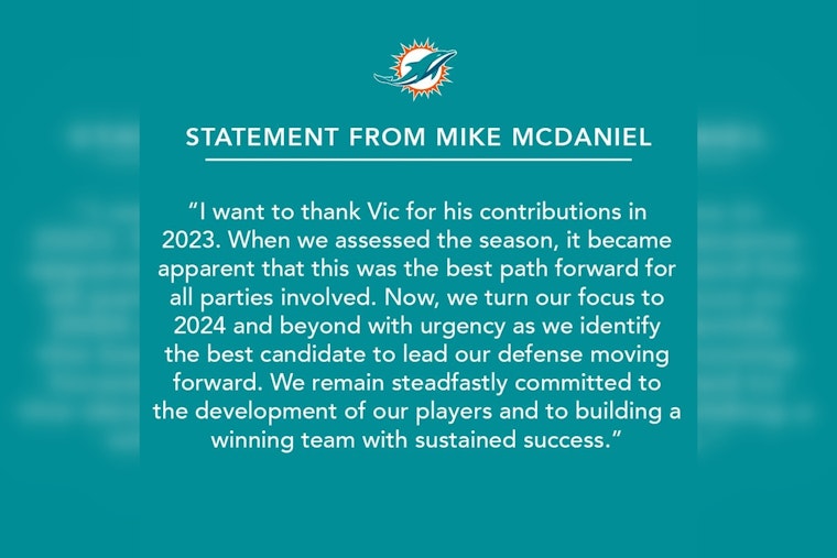 Vic Fangio Bids Farewell to Miami Dolphins, Eagles Eye Former DC for 2024 Season