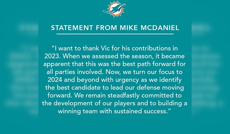 Vic Fangio Bids Farewell to Miami Dolphins, Eagles Eye Former DC for 2024 Season
